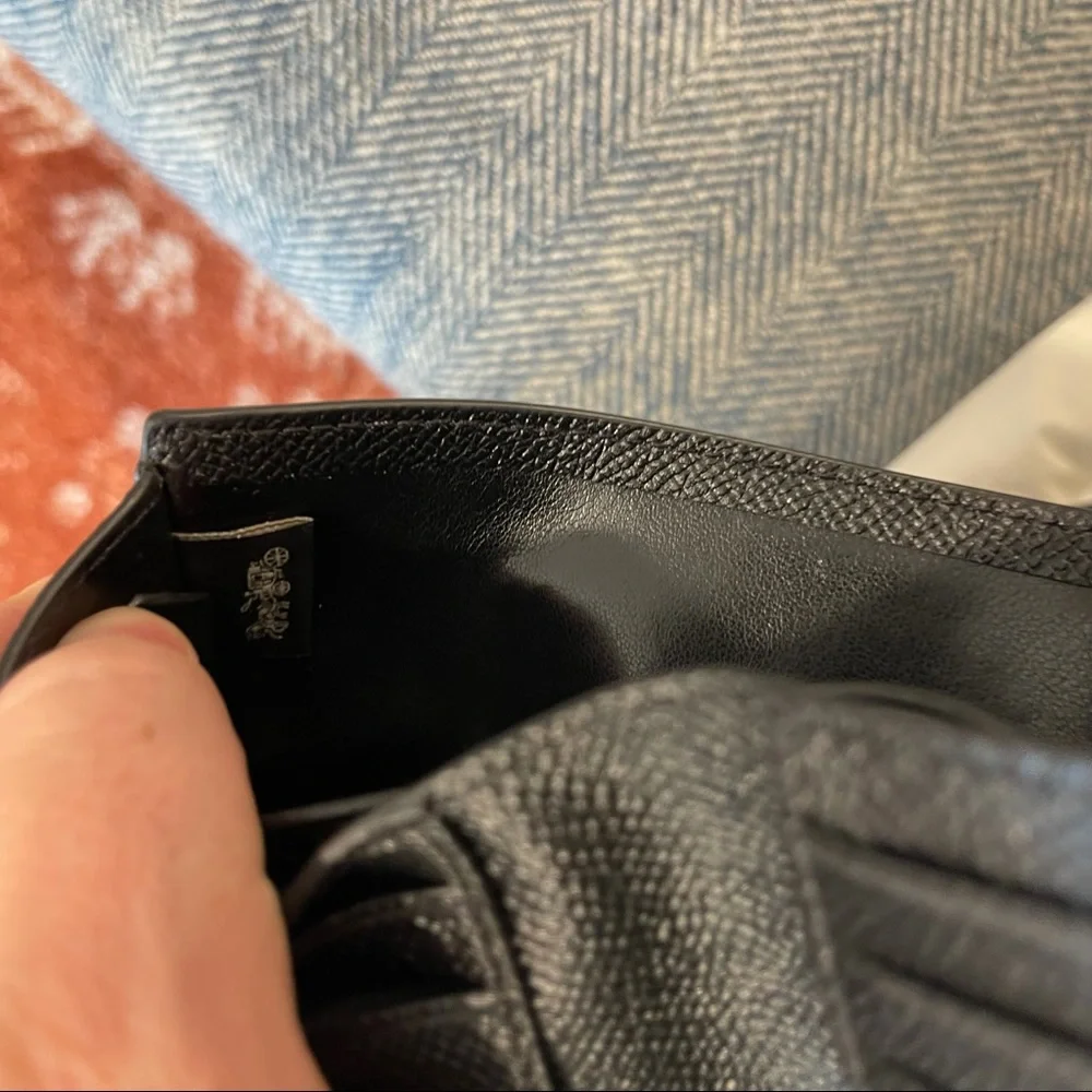 COPY - Coach Like New Bifold Wallet, Black